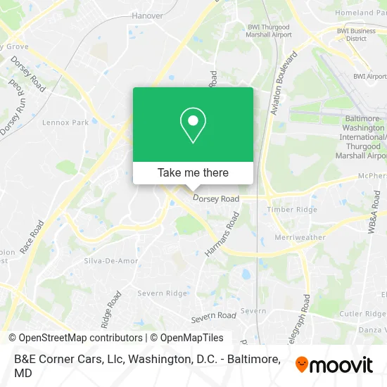 B&E Corner Cars, Llc map