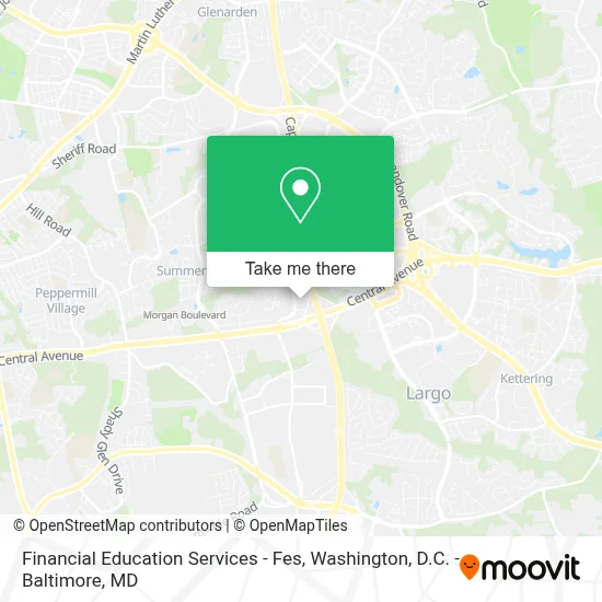 Financial Education Services - Fes map