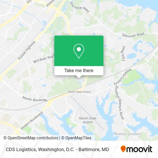 Cds Logistics map