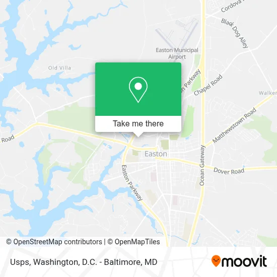 Usps map