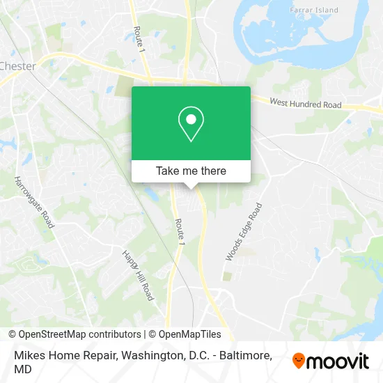 Mikes Home Repair map