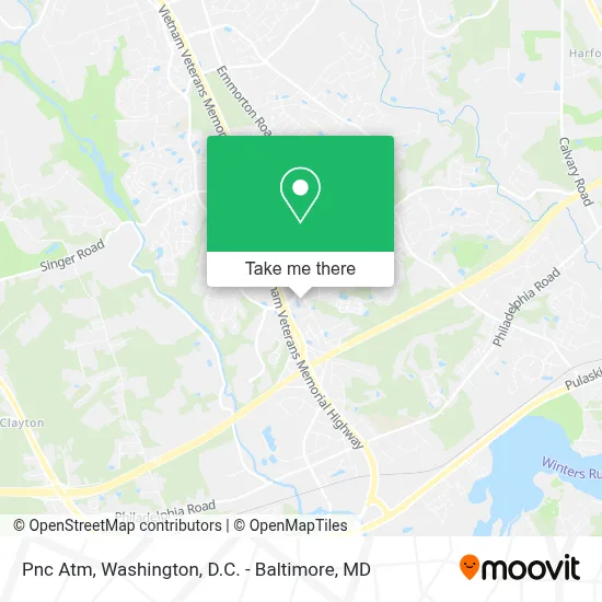 Pnc Atm map