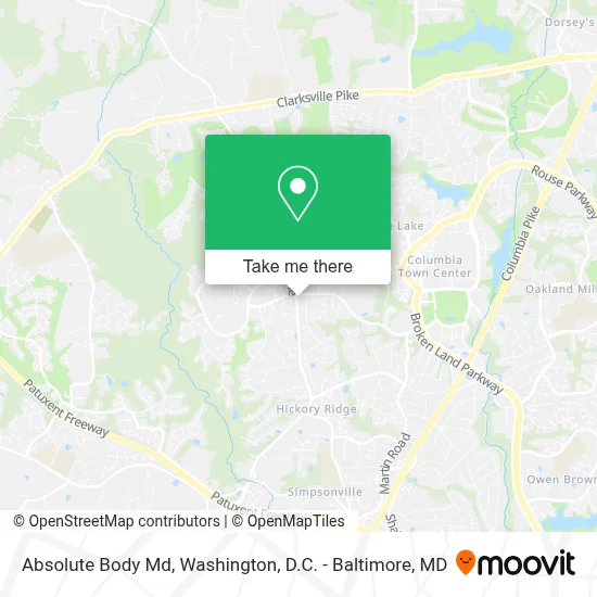Absolute Body Md map