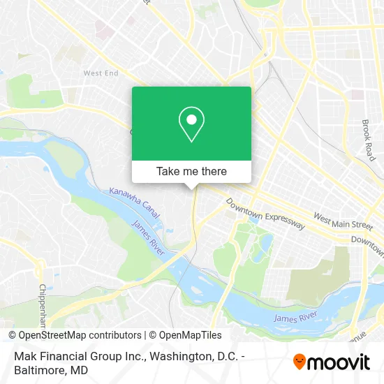 Mak Financial Group Inc. map