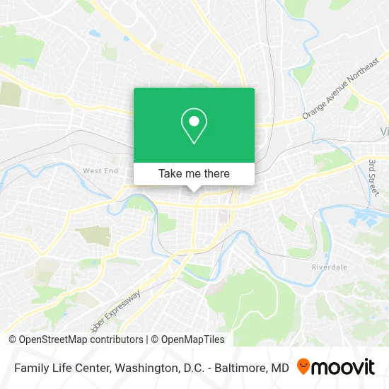 Family Life Center map