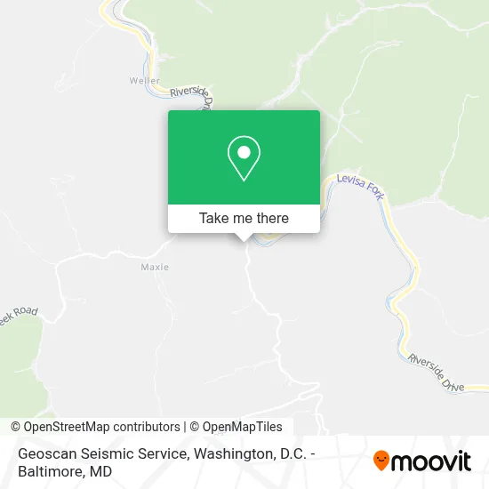 Geoscan Seismic Service map