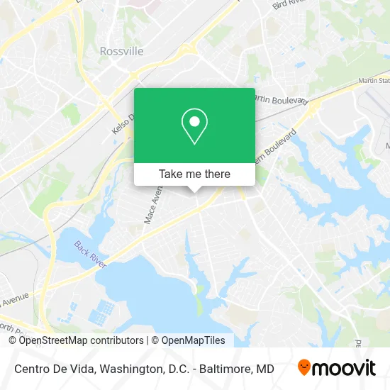 Centro De Vida map