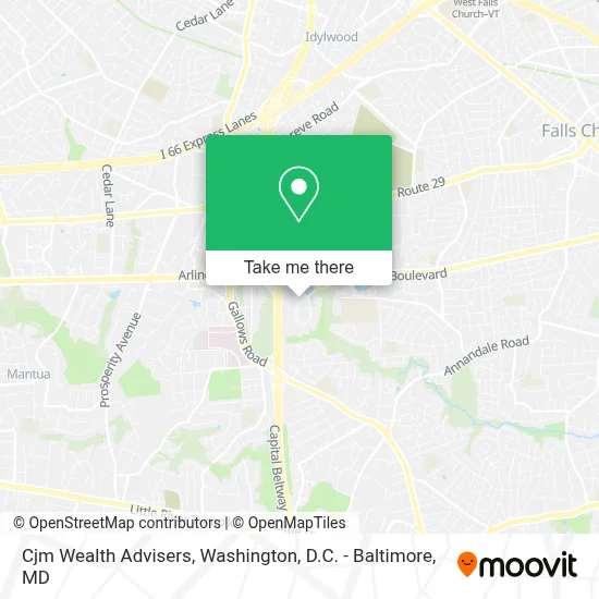 Cjm Wealth Advisers map