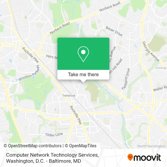 Computer Network Technology Services map