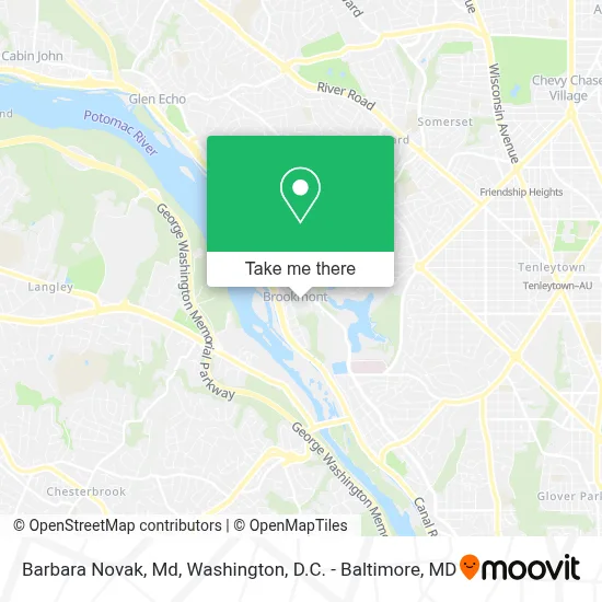 Barbara Novak, Md map