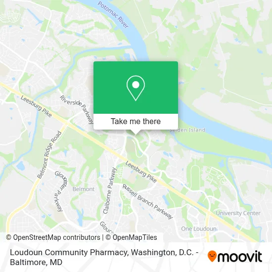 Loudoun Community Pharmacy map