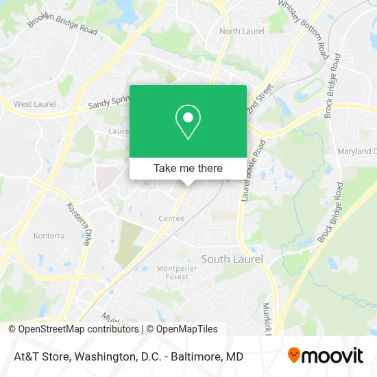 At&T Store map