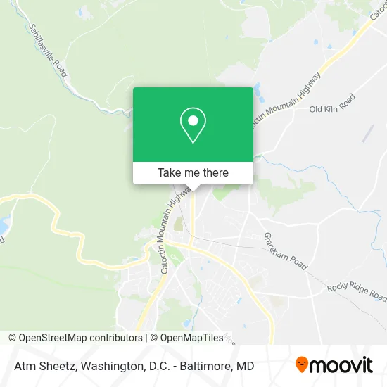 Atm Sheetz map