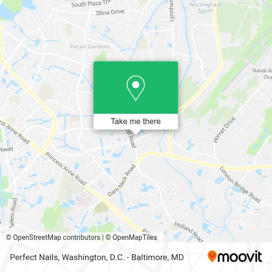 Perfect Nails map