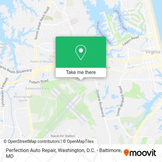 Perfection Auto Repair map
