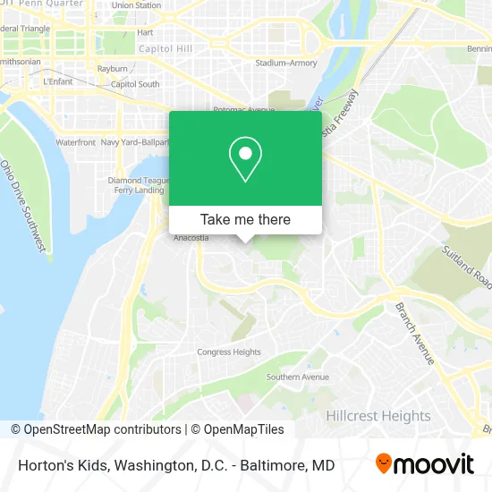 Horton's Kids map
