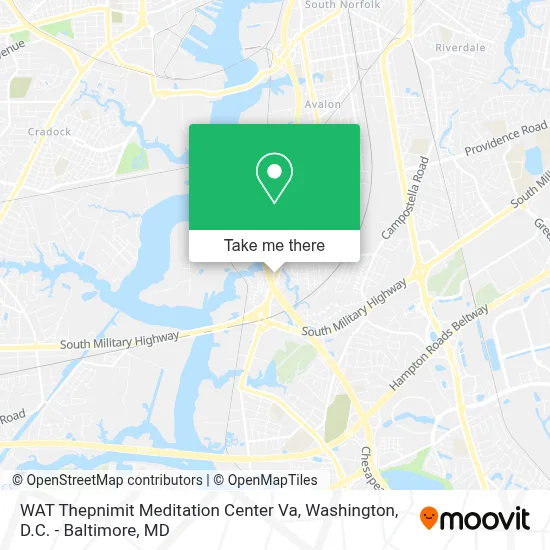 WAT Thepnimit Meditation Center Va map