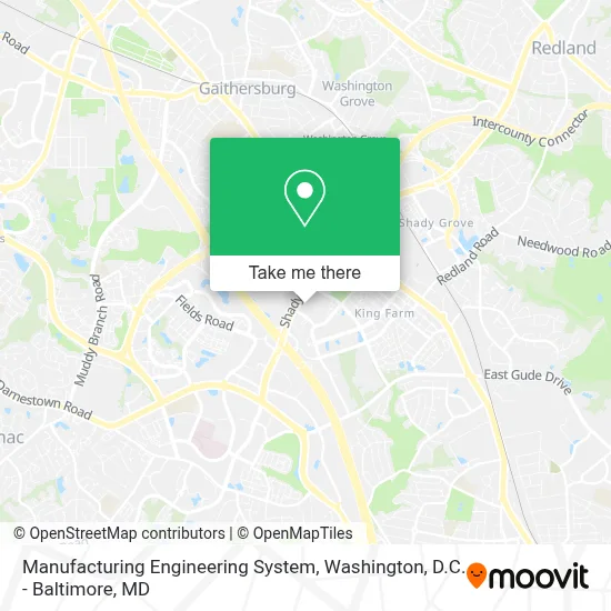 Manufacturing Engineering System map