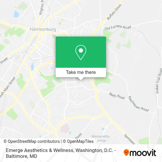 Emerge Aesthetics & Wellness map