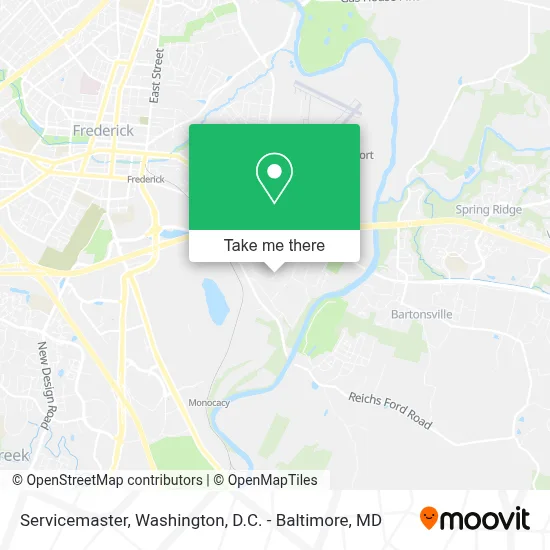 Servicemaster map