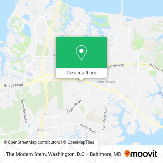 The Modern Stem map