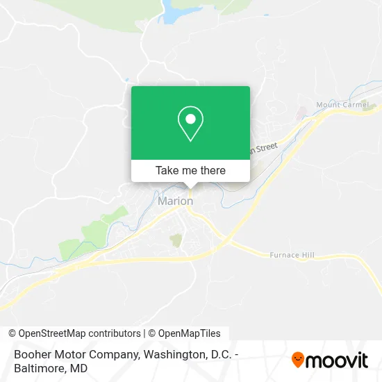 Booher Motor Company map
