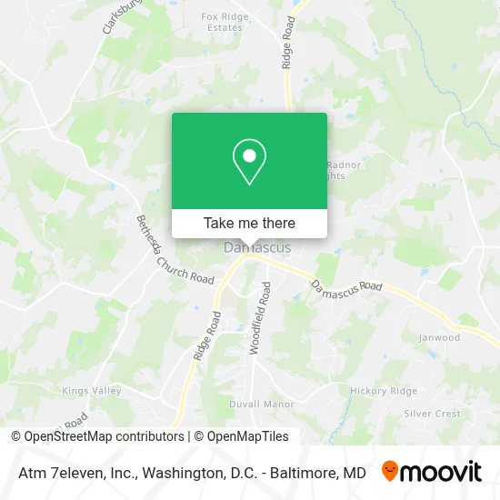 Atm 7eleven, Inc. map