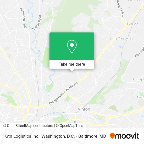 Gth Logistics Inc. map