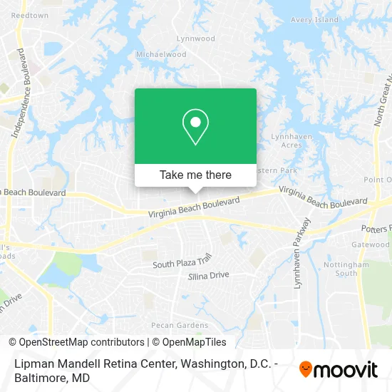 Lipman Mandell Retina Center map