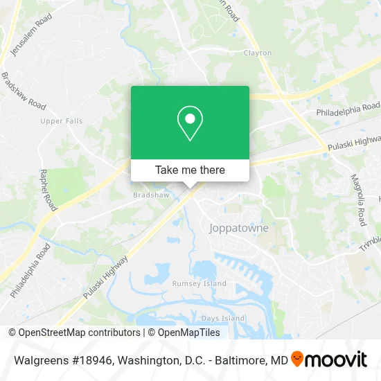 Walgreens #18946 map