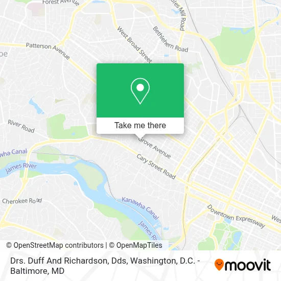 Drs. Duff And Richardson, Dds map