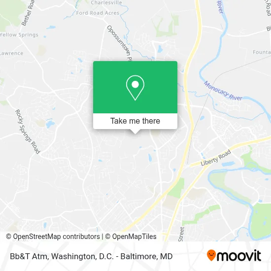 Bb&T Atm map