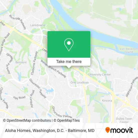 Aloha Homes map