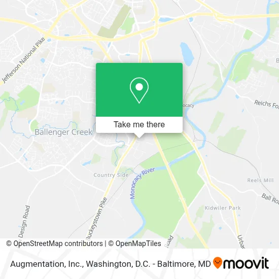 Augmentation, Inc. map