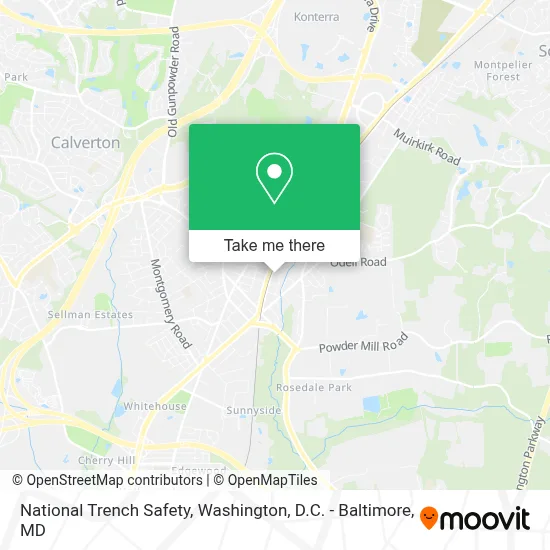 National Trench Safety map