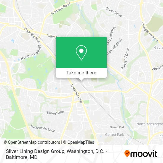 Silver Lining Design Group map