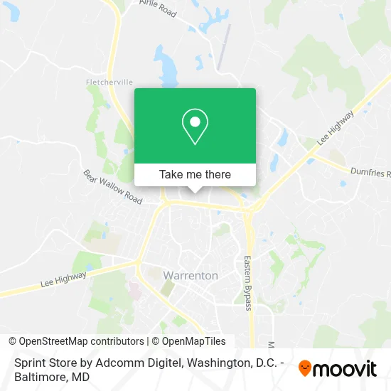Sprint Store by Adcomm Digitel map