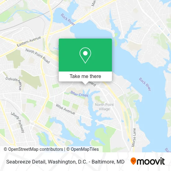 Seabreeze Detail map