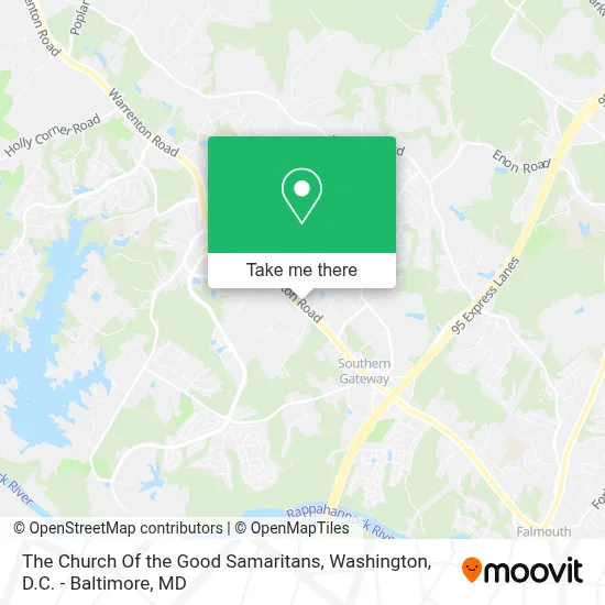 The Church Of the Good Samaritans map