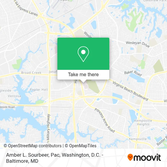 Amber L. Sourbeer, Pac map