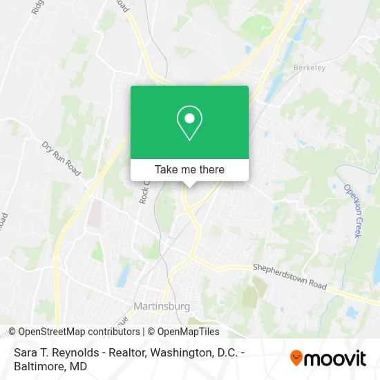 Sara T. Reynolds - Realtor map