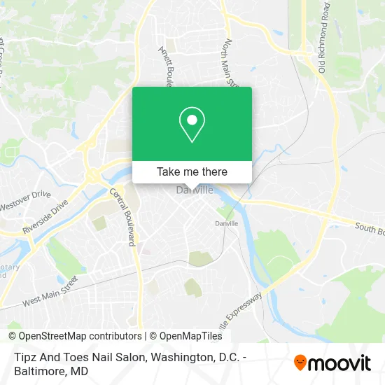 Tipz And Toes Nail Salon map