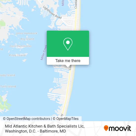Mid Atlantic Kitchen & Bath Specialists Llc map