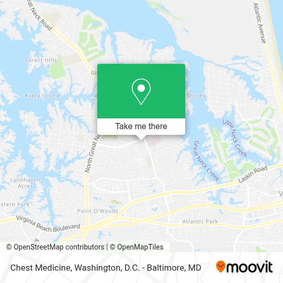Chest Medicine map
