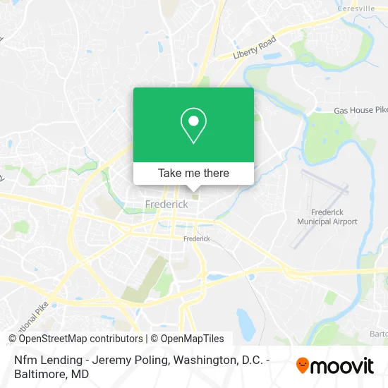 Nfm Lending - Jeremy Poling map