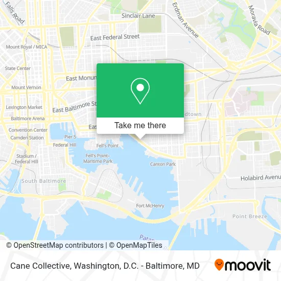 Cane Collective map