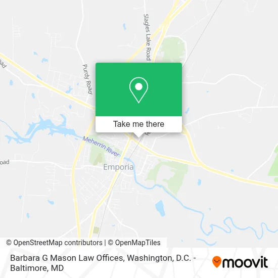 Barbara G Mason Law Offices map