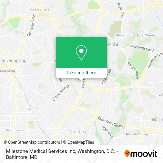 Milestone Medical Services Inc map