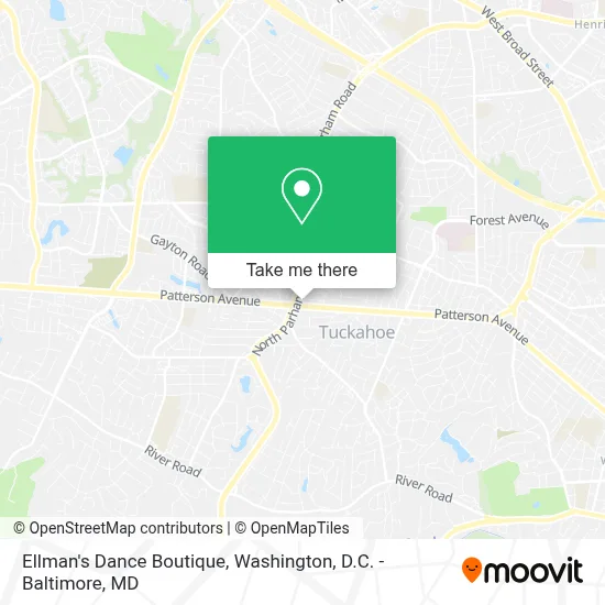 Ellman's Dance Boutique map