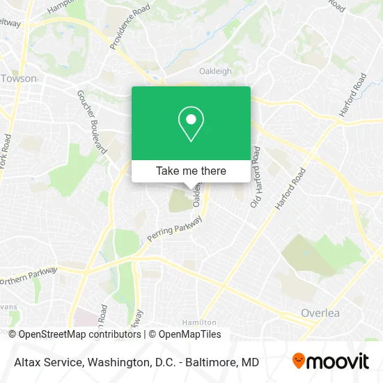 Altax Service map